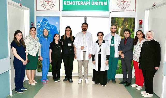 Hakkari Devlet Hastanesinde kemoterapi ünitesi açıldı