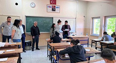 Hakkari'de 3 bin 476 öğrencinin katıldığı LGS sona erdi