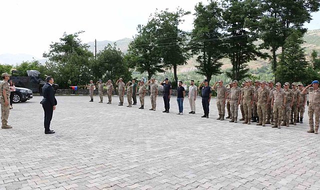 Hizan'da bayramlaşma programı