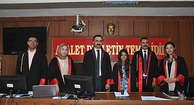 Hukukçu olmak isteyen küçük Rabia adliyeyi gezdi