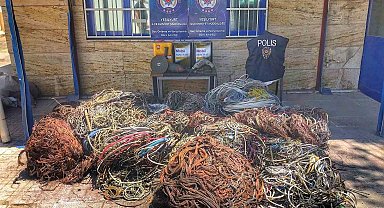 Hurda satışı yapılan iş yerinde milyonluk vurgun