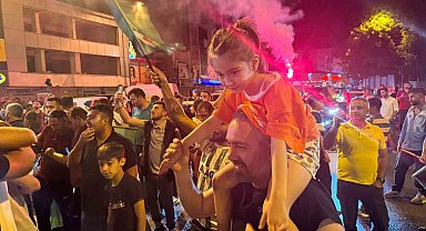 Iğdır FK 1. Lig'e çıktı Iğdır sokağa döküldü