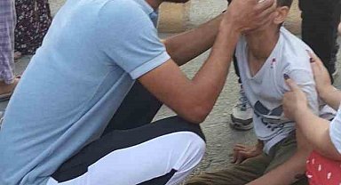 Iğdır'da motosikletin çarptığı bisikletli çocuk yaralandı