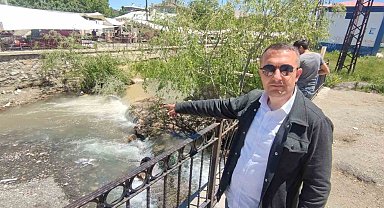 İnci kefalleri Akköprü deresinde