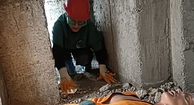 Kars AFAD'tan arama ve kurtarma eğitimi