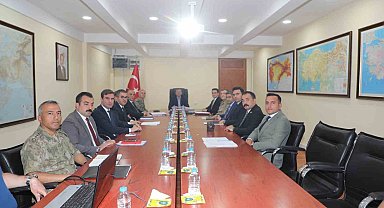 Kars'ta güvenlik ve asayiş toplantısı düzenlendi