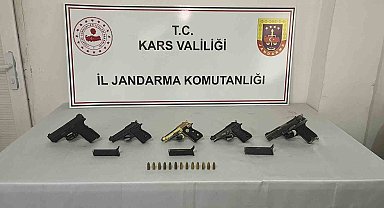 Kars'ta jandarmadan silah operasyonu