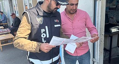 Kars'ta polisten sahte para uyarısı