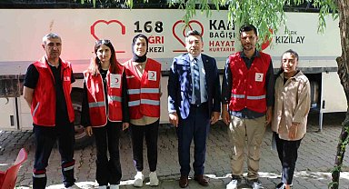 Kaymakam Özçelik: "Kan candır, kan vermek can vermektir"