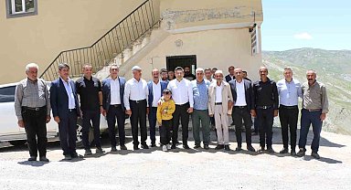 Kaymakam Özçelik yapımı devam eden hizmetleri inceledi