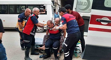 Kendisinden haber alınamayan kişi yatakta bitkin ve halsiz halde bulundu