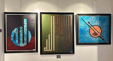 Keteci ve Özgör'den çağdaş hat sergisi