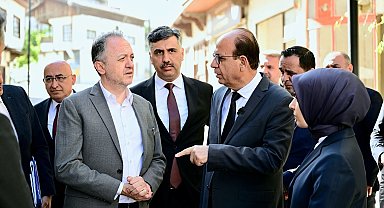 Kültür ve Turizm Bakan Yardımcısı Gökhan Yazgı, tarihi ve tescilli yapıları inceledi