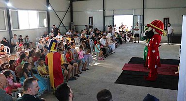 MAGİNDER konteyner kentte kalan çocuklarla bir araya geldi