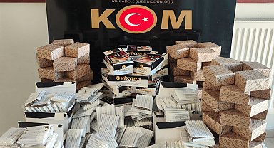 Malatya'da kaçakçılık operasyonu