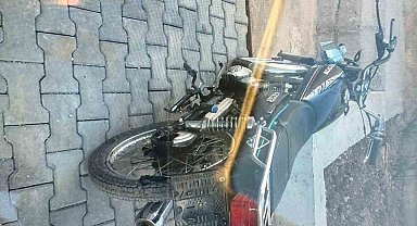 Malatya'da motosiklet takla attı 1 yaralı