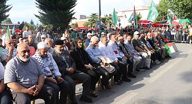 Malatya'da "Büyük Gazze mitingi"