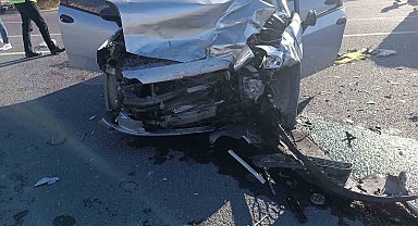 Malatya'da ticari araç ile otomobil çarpıştı: 6 yaralı