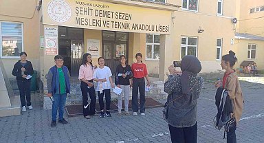 Malazgirt'te LGS heyecanı