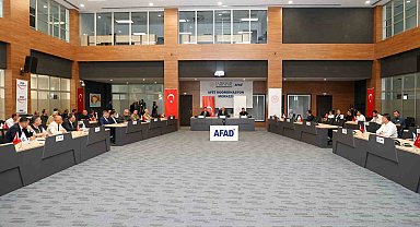 Muş İl Afet ve Risk Azaltma toplantısı gerçekleştirildi