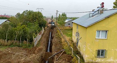 Muş'ta içme suyu isale hattı çalışmalarında sona gelindi