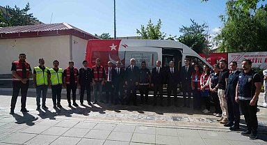 Muş'ta "mobil göç noktası aracı" hizmete girdi