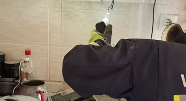 Mutfak aspiratöründe biriken yağlar yangına neden oldu