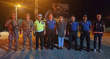 Ölmeztoprak, görevi başındaki güvenlik güçlerinin bayramını kutladı