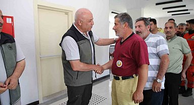 Orman Bölge Müdürlüğü'nde personel buluşması