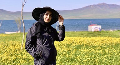 Sarı renkleriyle Ağrı'nın doğasını canlandıran çiçekler göz kamaştırıyor