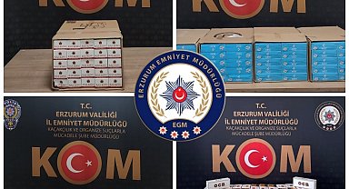 Sigara kaçakçılarına operasyon