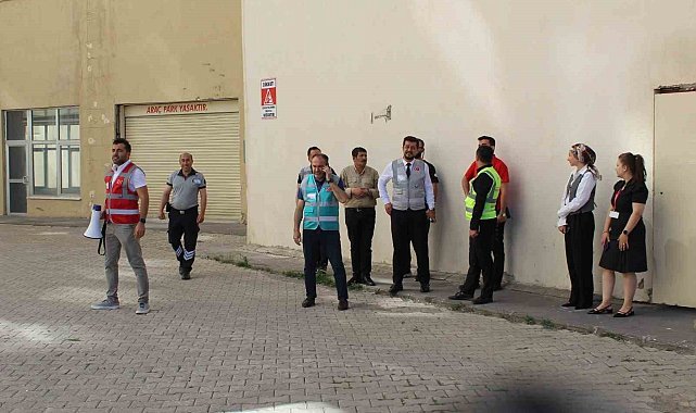 Tatvan'da gerçeği aratmayan tatbikat