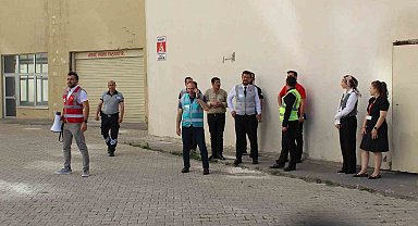 Tatvan'da gerçeği aratmayan tatbikat