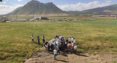 Tatvan'da trafik kazası: 1 yaralı