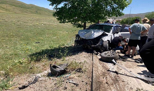 Tekman'da feci kaza: 2'si ağır 8 yaralı