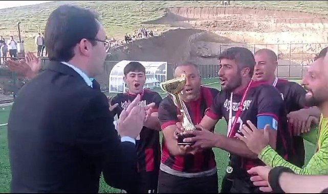 Tekman'da futbol turnuvası sona erdi