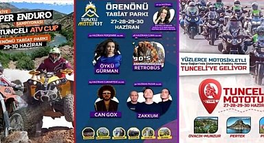 Tunceli-Ovacık yolu, MOTOFEST nedeniyle trafiğe kapatılacak