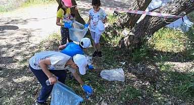 Tunceli'de 7'den 70'e çevre temizliği