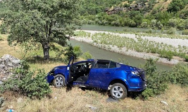 Tunceli'de trafik kazası: 4 yaralı