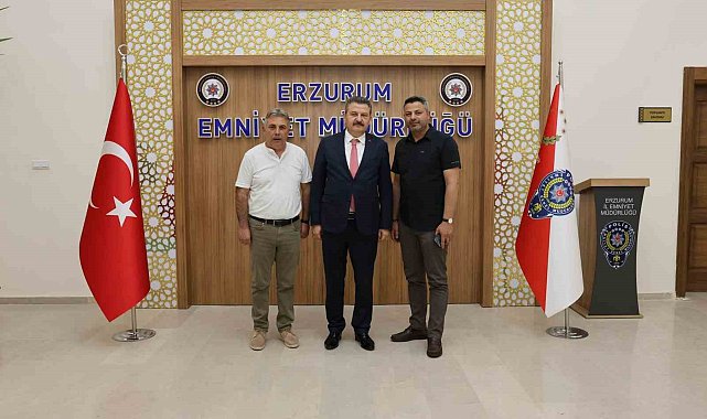 Türkiye Gazetesi'nden Emniyet Müdürü Yırtar'a ziyaret