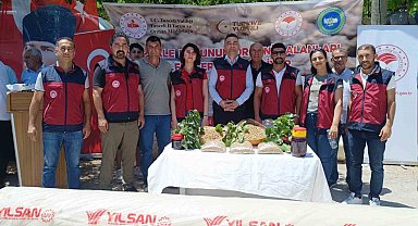 Ulukale dutu üreticilerine file desteği