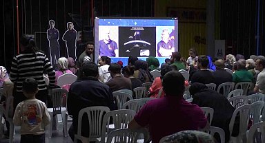 Uzay yolculuğu Erzurum'da canlı olarak takip edildi