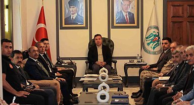 Vali Aydoğdu, birim amirleriyle toplantı düzenledi