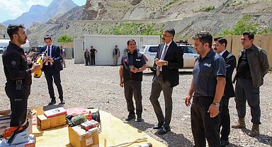 Vali Çelik deprem hazırlık çalışmalarını yerinde inceledi