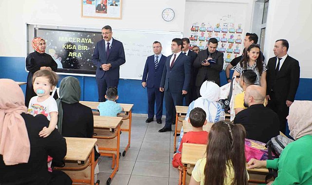 Vali Çelik: "Verimli bir eğitim yılını geride bıraktık"