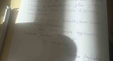 Validen mesaiye geç giden kurum müdürüne ders niteliğinde mektup