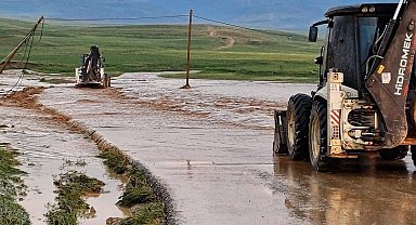 Van Saray'da sel: 2 büyükbaş, 100'e yakın küçükbaş hayvan telef oldu