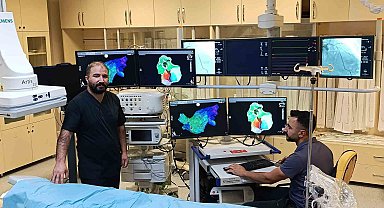 Van'da kalp çarpıntısı ilk kez 'üç boyutlu haritalama' ile tedavi edildi