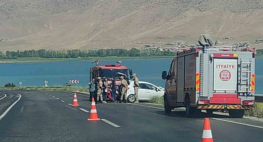 Van'da trafik kazası: 2 yaralı