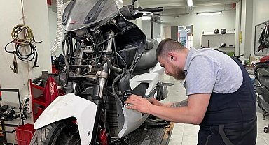 Yaz aylarında motosiklet kullanımına ve bakımına dikkat